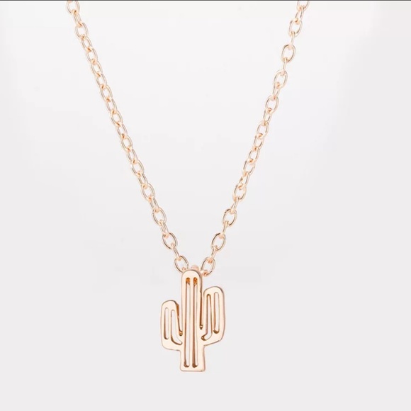 CACTUS DESERT PENDANT NECKLACE NEW - Picture 2 of 2